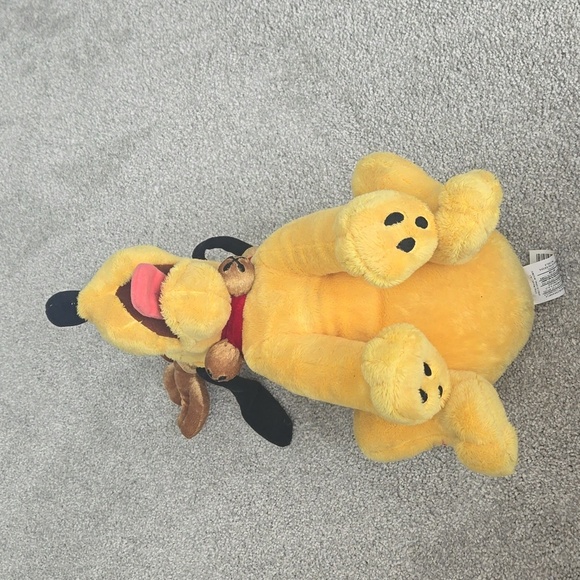 Disney Store Exclusive Pluto Reindeer with Antlers Jingle Bells Plush Christmas - Picture 6 of 6